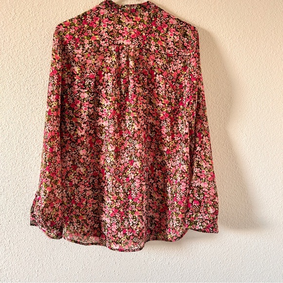 Kut from the Cloth Floral Button Up Women’s Fit Medium Spring Church Date Brunch - Picture 6 of 7